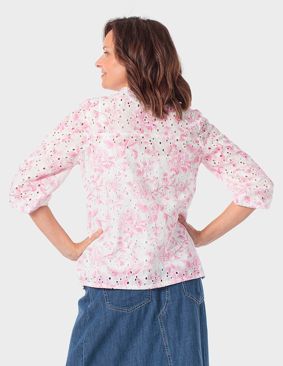 Blusa manga 3/4 para mujer 2