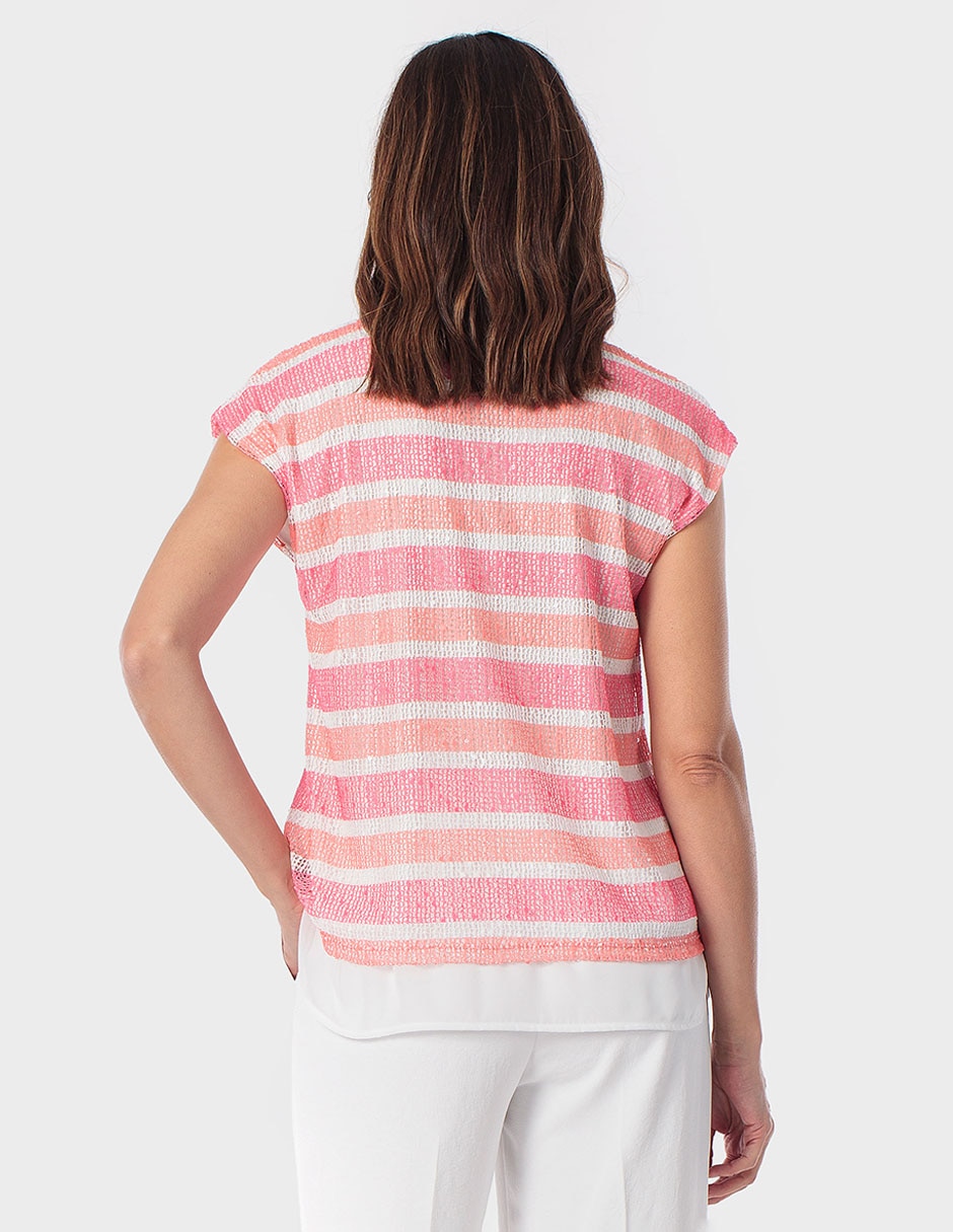 Blusa manga corta para mujer 2
