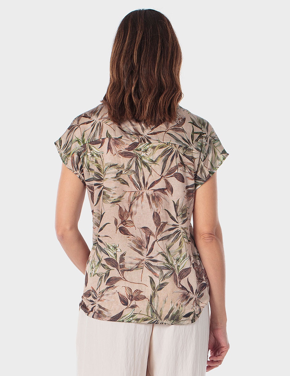 Blusa manga corta para mujer 2