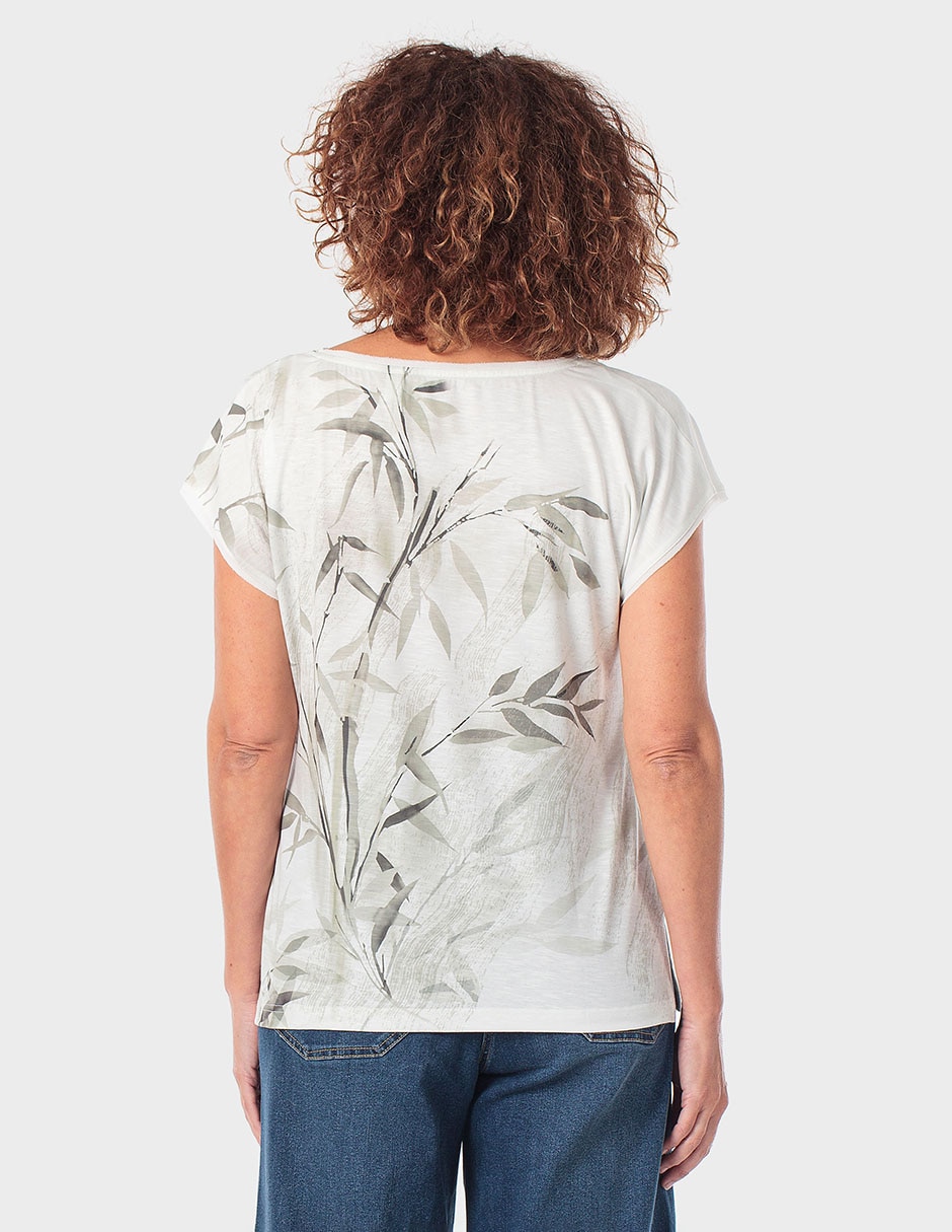 Blusa manga corta para mujer 2