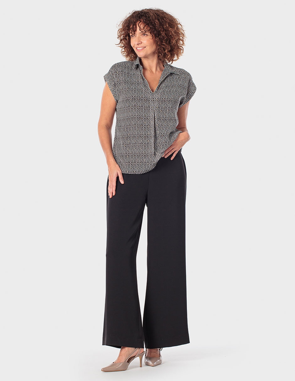 Blusa manga corta para mujer 3