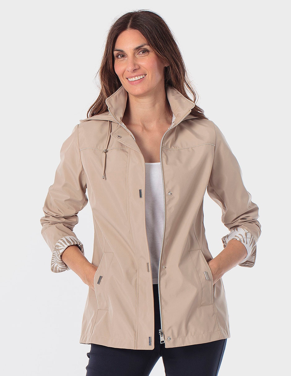 Chamarra parka para mujer